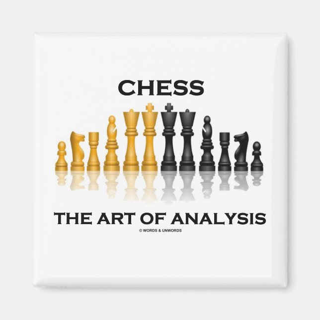 Chess the Art of Analysis Magnet (Framsidan)