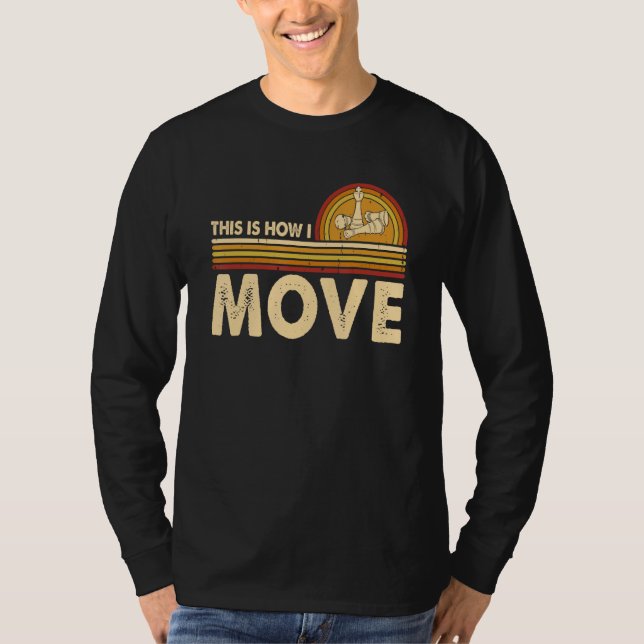 Chess This is how I move Chess Player Pun Quote T Shirt (Framsida)