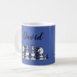 Chess Thned Personlig Coffee Mugg