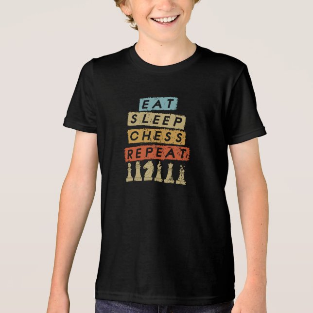 Chess - Upprepa viloläge med hög strömförbrukning T Shirt (Framsida)