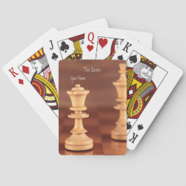 Chess-uppspelningskort Casinokort