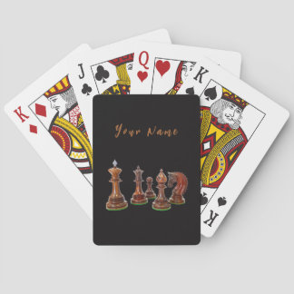 Chess-uppspelningskort Casinokort