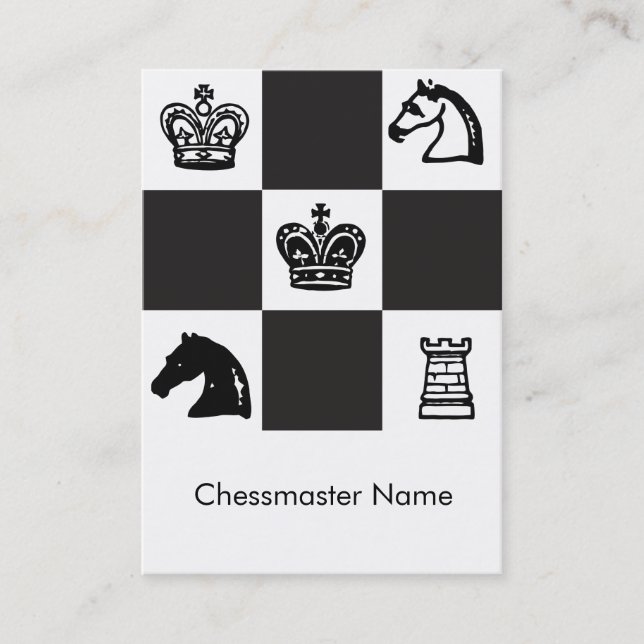 Chess Visitkort (Framsida)