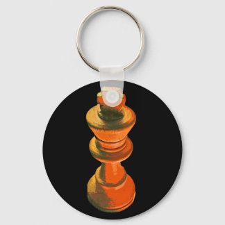 Chess, Vit Kung, Styliserad (1) Nyckelring