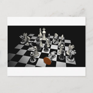 Chess Vykort