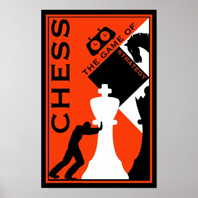Chess Wall Art Poster (Framsidan)