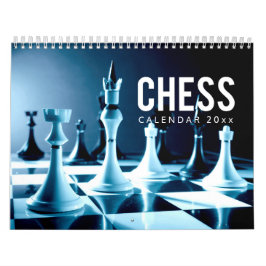 Chess Wall Calendar Kalender