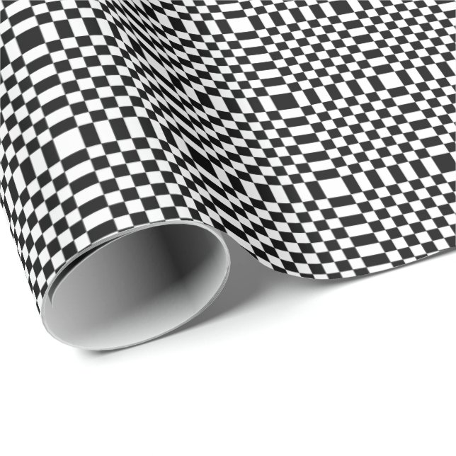 Chess Wrapping Papper Presentpapper (Rullad Hörn)