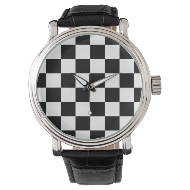 Chessboard Armbandsur (Framsida)