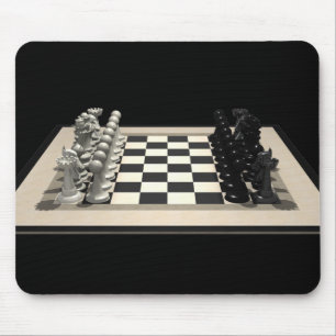 Chessboard & Chess Delar: Mousepad Musmatta