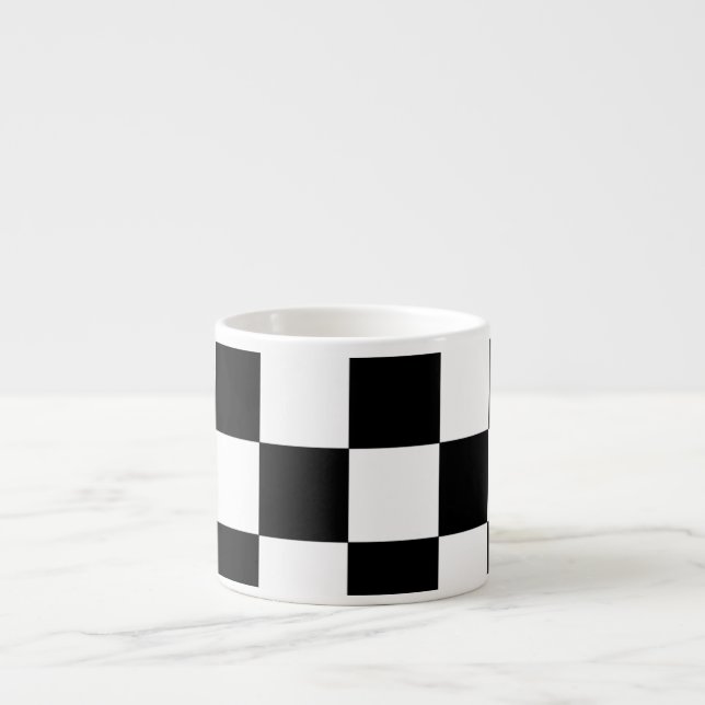 Chessboard Espressomugg (Framsidan)