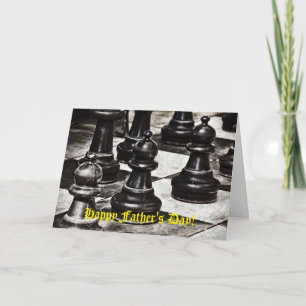 Chessboard Fars dag-kort Kort