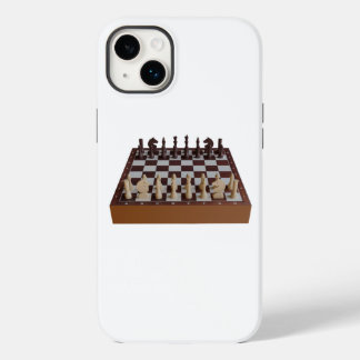 Chessboard med schessmen