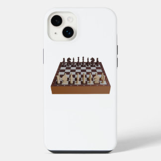 Chessboard med schessmen