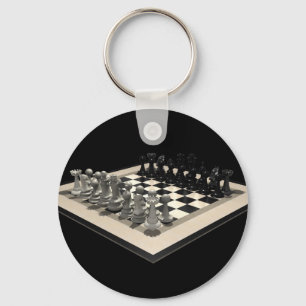 Chessboard och Chess Biet:Nyckelring Nyckelring