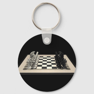 Chessboard och Chess Biet:Nyckelringar Nyckelring