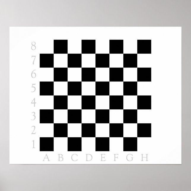 Chessboard Poster (Framsidan)