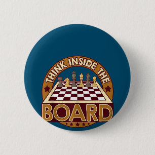 ChessBoard Quote Chess Player Thinking Game Board Knapp