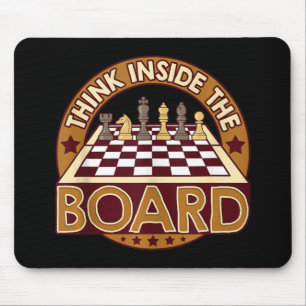 ChessBoard Quote Chess Player Thinking Game Board Musmatta