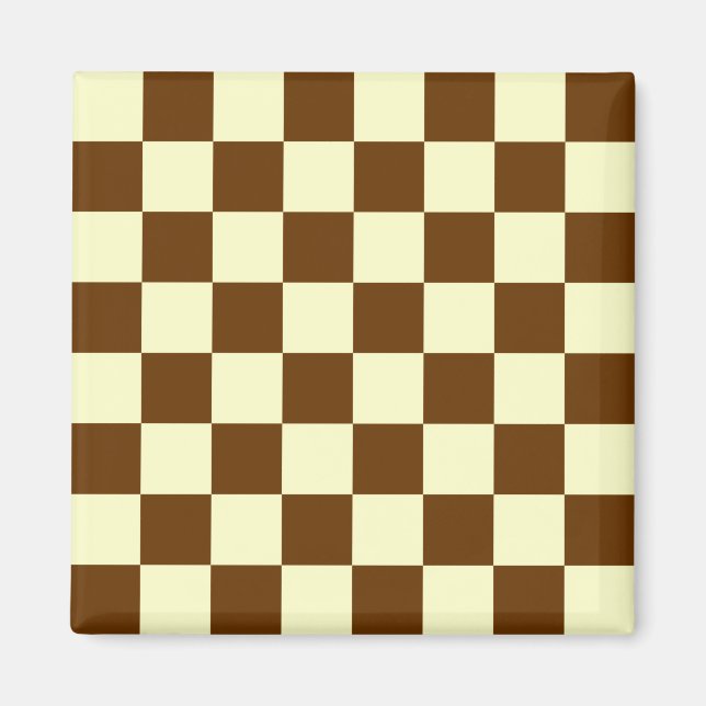 chessboard-spelbord för att spela schack magnet (Framsidan)
