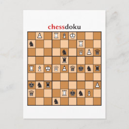 chessdoku vykort