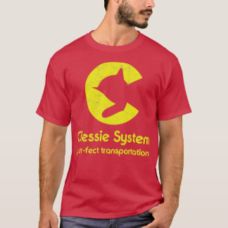 Chessie System Railroad Purrfect Transport T Shirt