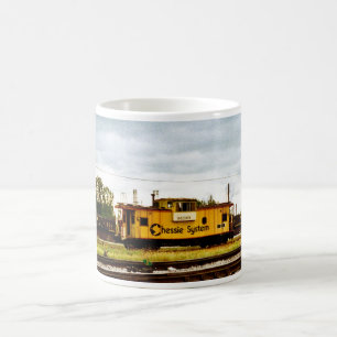 Chessie systemCaboose på Toledo, OH 1996 Kaffemugg