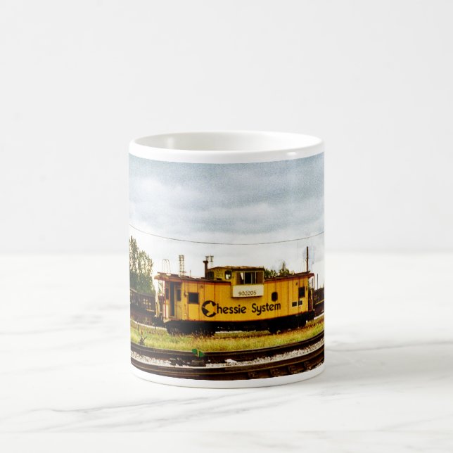 Chessie systemCaboose på Toledo, OH 1996 Kaffemugg (Center)