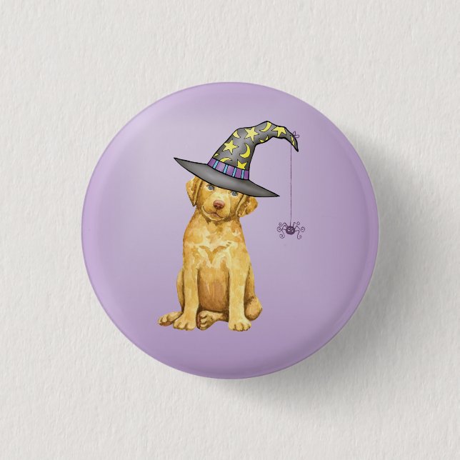 Chessie Witch Pinback-knapp Knapp (Framsida)