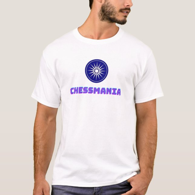 Chessmania Logotyp T Shirt (Framsida)