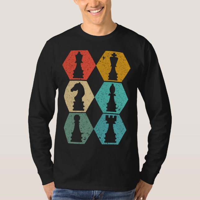 Chessmen Chess Figure Pawn Player T Shirt (Framsida)