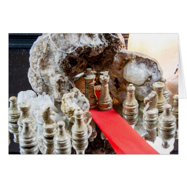 Chesstone | formell sammankomst hälsningskort (Framsidan Horizontal)