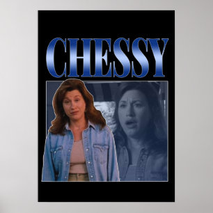 Chessy Parent Trap 90s Inspired Vintage Homage Poster