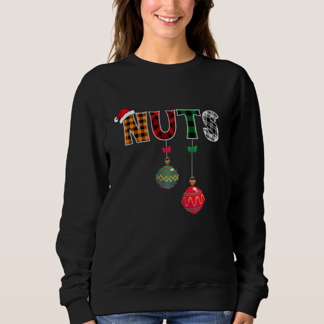 Chest Nöt Funny Matching Chestnut Julkopp T Shirt (Framsida)