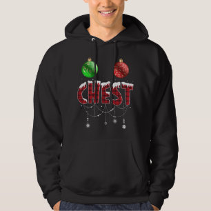 Chest Nöt jul Red Play Matching par Che Hoodie