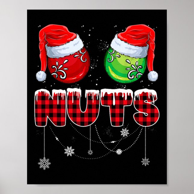 Chest Nöt Matching Chestnut Den fantastiska julklu Poster (Framsidan)