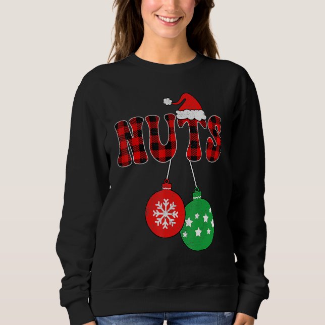 Chest Nöt Matching Chestnut jul Par Me T Shirt (Framsida)