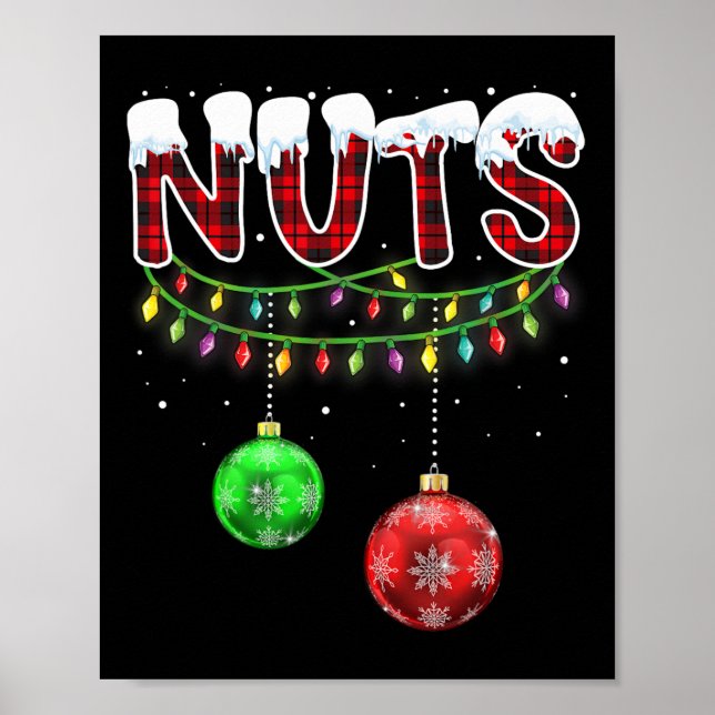 Chest Nöt Matching Chestnut Roligt jul par Poster (Framsidan)