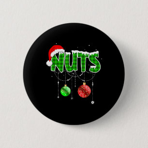 Chest Nöt Roligt Matching Chestnut jul par Knapp