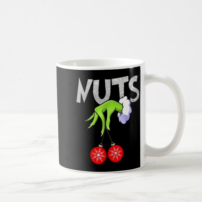 Chest Nuts Matching Chestnuts Christmas Snow Coupl Kaffemugg (Höger)