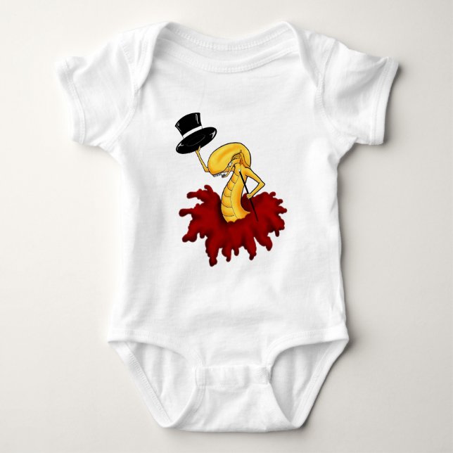 Chestburst främling tee (Framsida)