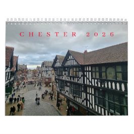 Chester 2026-kalender kalender