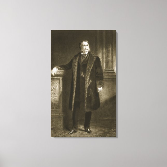 Chester A. Arthur, 21:a presidenten i United St. Canvastryck (Framsida)