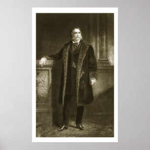 Chester A. Arthur, 21:a presidenten i United St. Poster