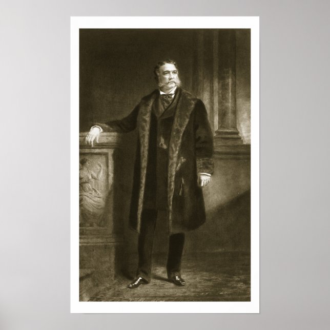 Chester A. Arthur, 21:a presidenten i United St. Poster (Framsidan)