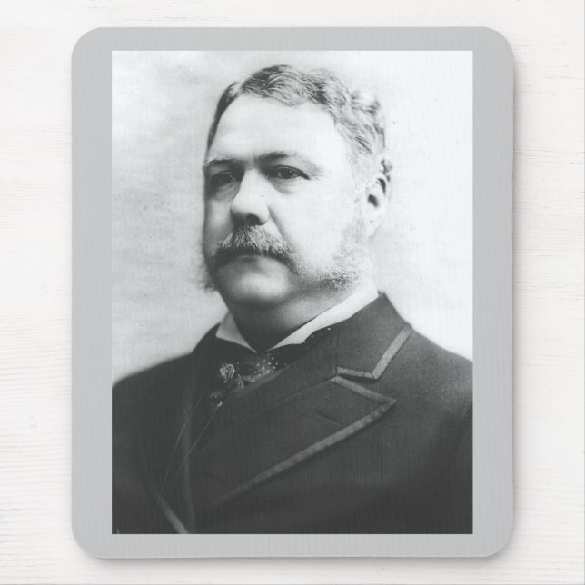 Chester A. Arthur 21:a presidenten Musmatta (Framsidan)