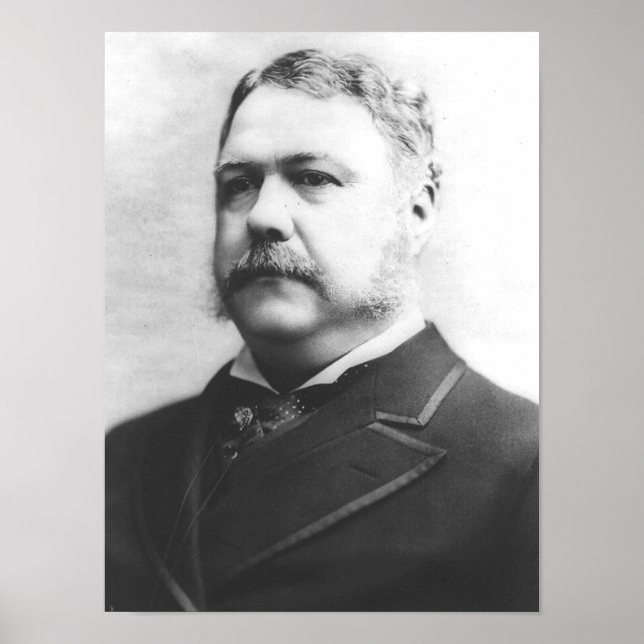 Chester A. Arthur 21:a presidenten Poster (Framsidan)