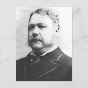 Chester A. Arthur 21:a presidenten Vykort