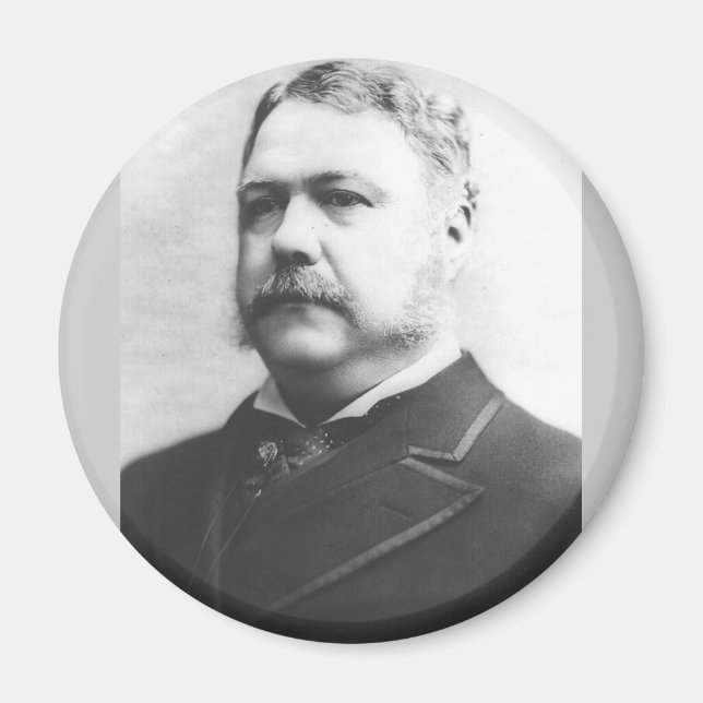 Chester A. Arthur 21 Magnet (Framsidan)