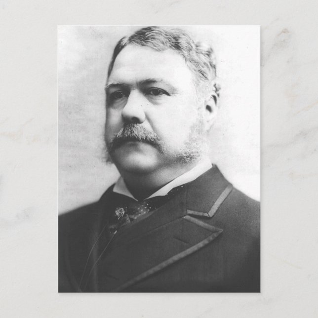 Chester A. Arthur 21 Vykort (Framsida)